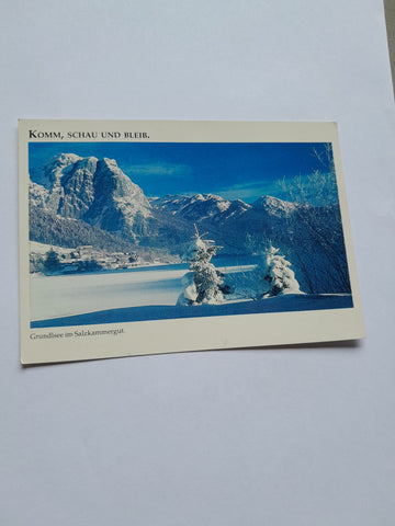 AK Grundlsee im Salzkammergut.