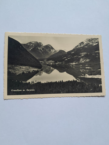 AK Grundlsee mit Sarstein.