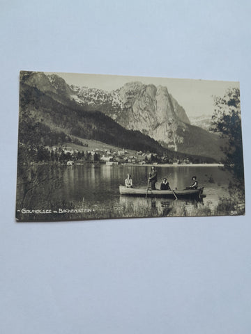 AK Grundlsee mit Backenstein. (1928)