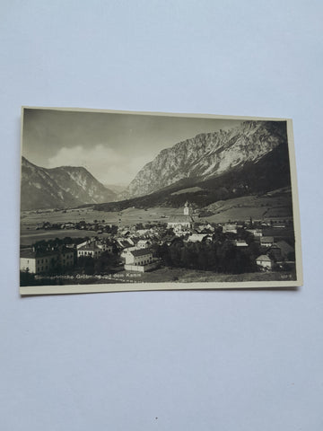 AK Gröbming mit dem Kamm. (1934-35)