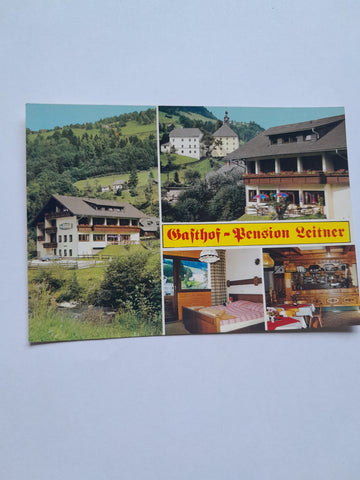 AK Donnersbach. Gasthof Pension Leitner.
