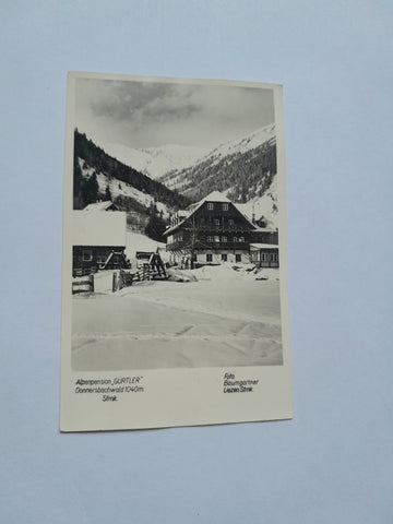 AK Donnersbachwald. Alpenpension Gürtler.