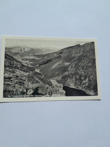 AK Das Sewigtal im Abstieg vom Höchstein gesehen (Hüttensee)