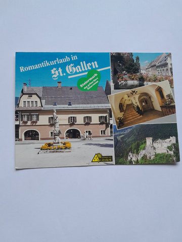 AK St. Gallen. Gasthof Hendle. Familie Guttmann.