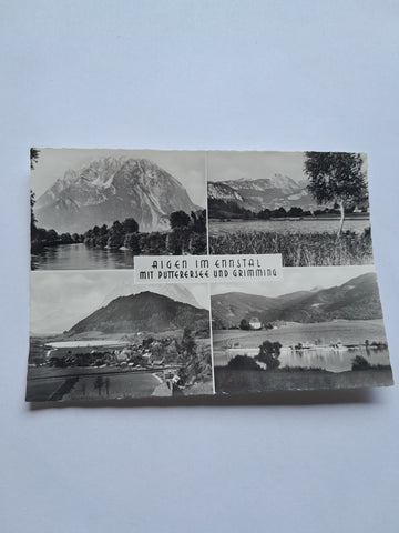 AK Aigen im Ennstal mit Putterersee und Grimming.