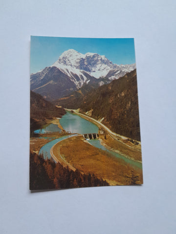 AK STEWEAG-Kraftwerk Hieflau Wehr Gstatterboden.