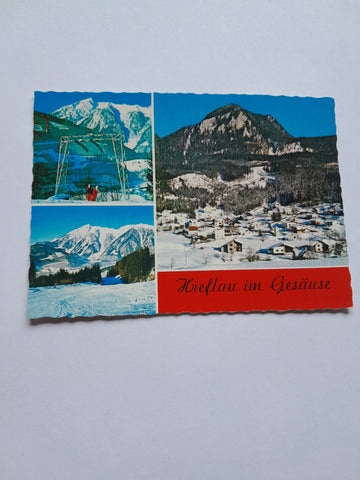 AK Hieflau im Gesäuse.