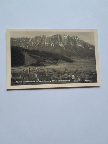 AK Öblarn mit dem Grimming.