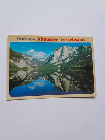 AK Gruß von Altaussee. Trisselwand.