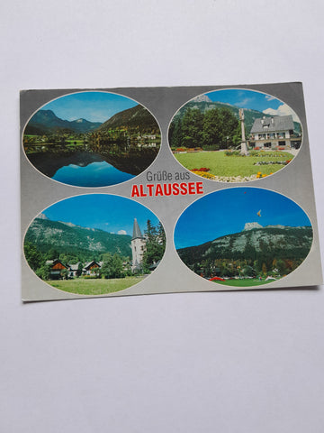AK Grüße aus Altaussee.