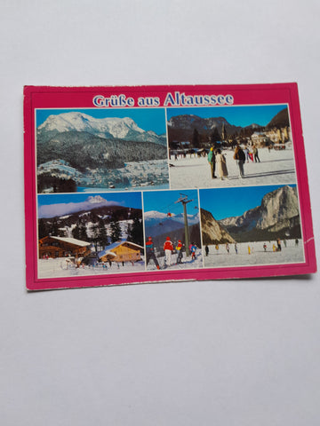 AK Grüße aus Altaussee.