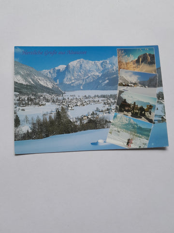 AK Herzliche Grüße aus Altaussee.