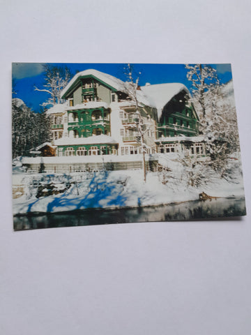 AK Altausee. Seevilla Hotel Brahmscafe. Familien Maislinger und Gulewicz.