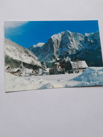 AK Ausseerland, Altaussee mit Trisselwand. (Fragment)