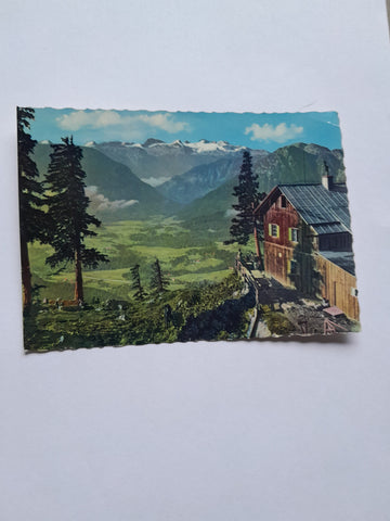 AK Loserhütte. Blick gegen Altaussee und Dachstein.