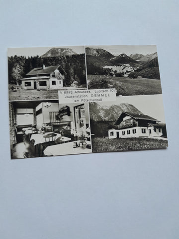 AK Altaussee. Lupitsch 101. Jausenstation Demmel am Pötschenpaß.