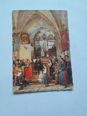 AK Bad Aussee. Pfarrkirche. Frauenkapelle. Grazer Volkskundemuseum Emanuel Stöckler, Maler.
