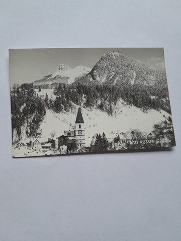AK Bad Aussee im Winter.