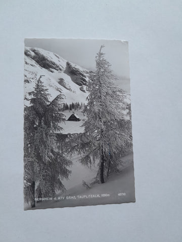 AK Tauplitzalm. Grazerhütte.  Bergheim d. ATV Graz.