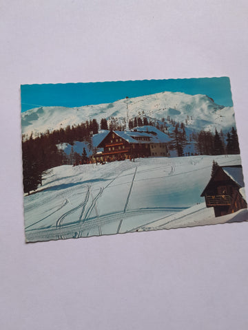 AK Tauplitzalm mit Blick gegen Lawinenstein und Hollhaus.