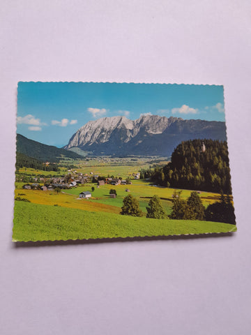 AK Obersdorf mit Maria Kumitz.