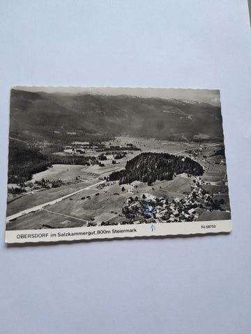 AK Obersdorf im Salzkammergut.