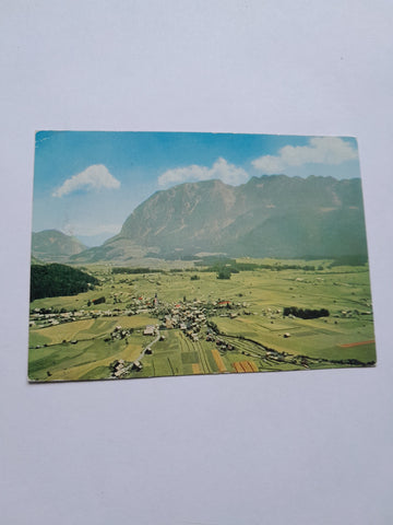 AK Mitterndorf mit Blick auf Grimming.