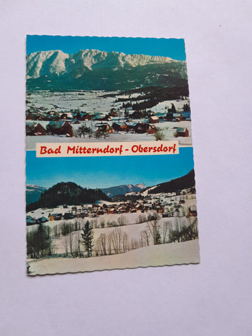 AK Bad MItterndorf. Obersdorf.