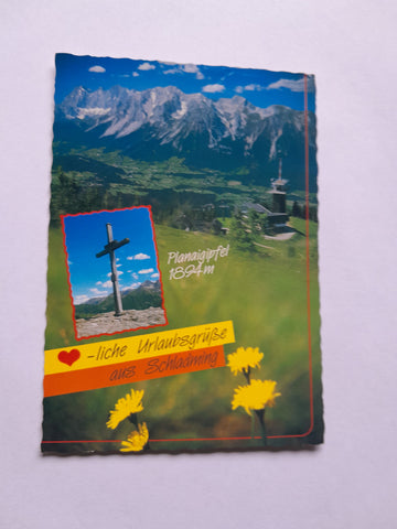 AK Herzliche Urlaubsgrüße aus Schladming. Planaigipfel.