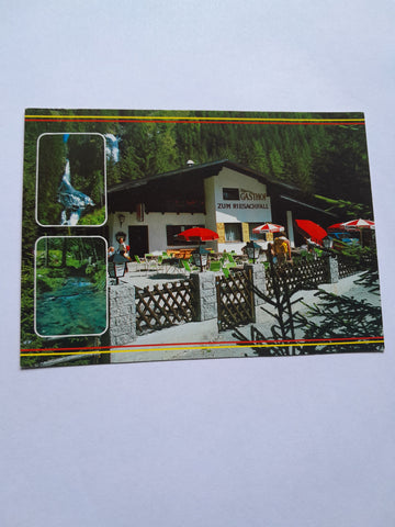 AK Schladming. Gasthaus Riesachfall. Fam. Unterkofler. Untertal 66.