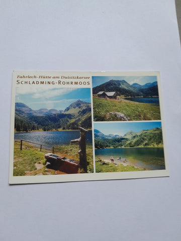 AK Fahrlech-Hütte am Duisitzkarsee. Schldming-Rohrmoos.