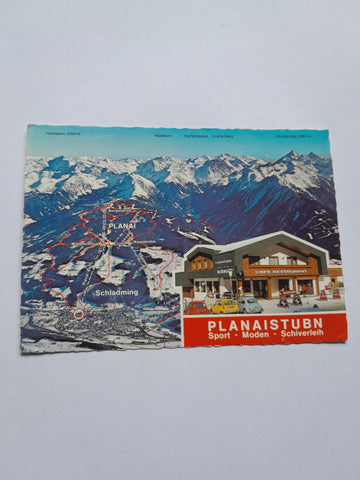 AK Schladming. Cafe Restaurant Planaistub'n. Karl und Gerlinde Kahr.