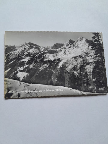 AK Blick von der Hochwurzen gegen Schober. (1968)