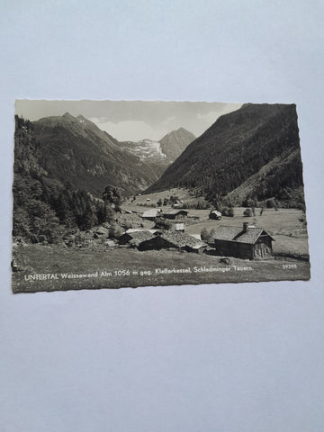 AK Untertal Weissewand Alm geg. Klafferkessel, Schladminger Tauern. (1957)