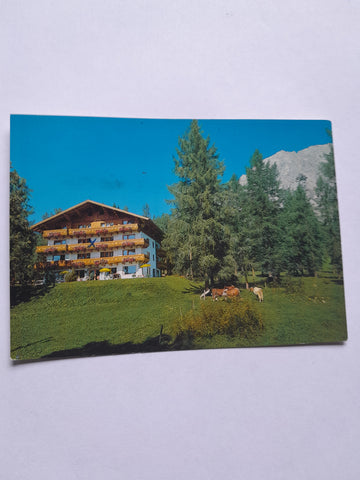 AK Ramsau am Dachstein. Hotel Pension Rösslhof. H.B. Walcher.