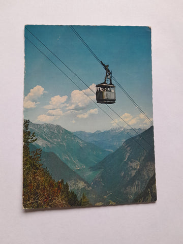 AK Dachsteinseilbahn. Blick ins Ausseerland.