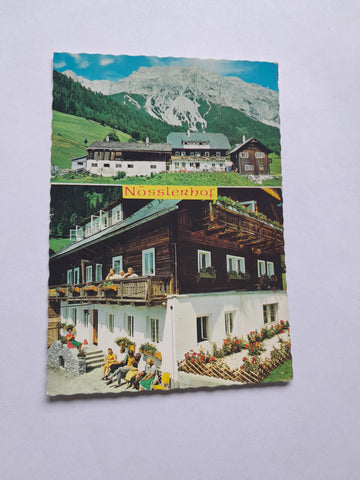 AK Ramsau am Dachstein. Nösslerhof Bes. Hans Pilz. Schildlehen 7.