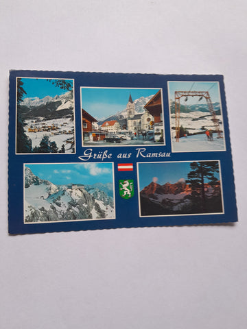 AK Grüße aus Ramsau.