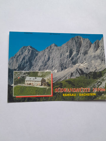 AK Südwandhütte. Ramsau am Dachstein.