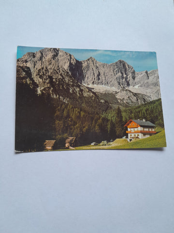 AK Ramsau. Alpengasthof und Pension Dachsteinruhe. Besitzer Franz Knaus.