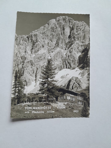 AK Türlwandhütte mit Dachstein.