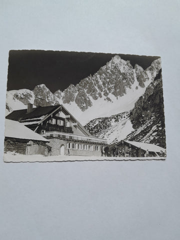 AK Bachlalm mit Windlegerspitze.