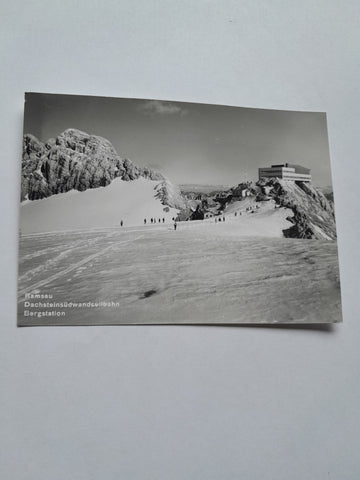 AK Ramsau. Dachsteinsüdwandseilbahn. Bergstation.