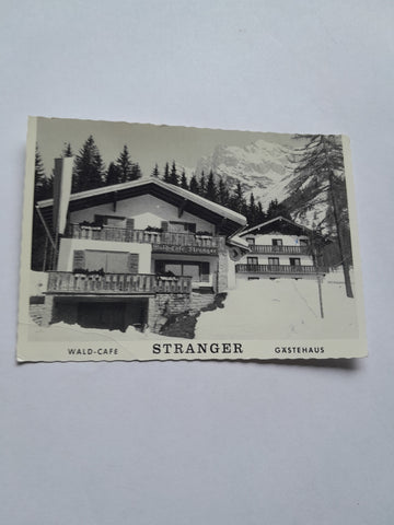 AK Ramsau am Dachstein. Wald-Cafe Stranger.