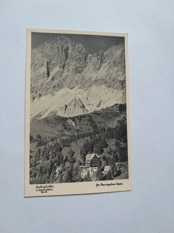 AK Austriahütte mit Dachstein.