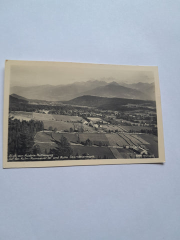 AK Blick vom Austria Hüttenweg auf das Kulm-Ramsauer Tal und Kulm.