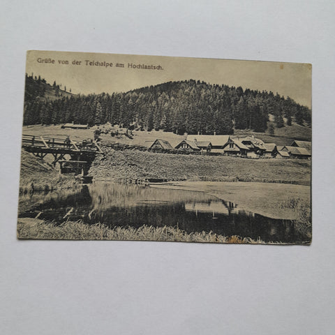 AK Grüße von der Teichalpe am Hochlantsch.