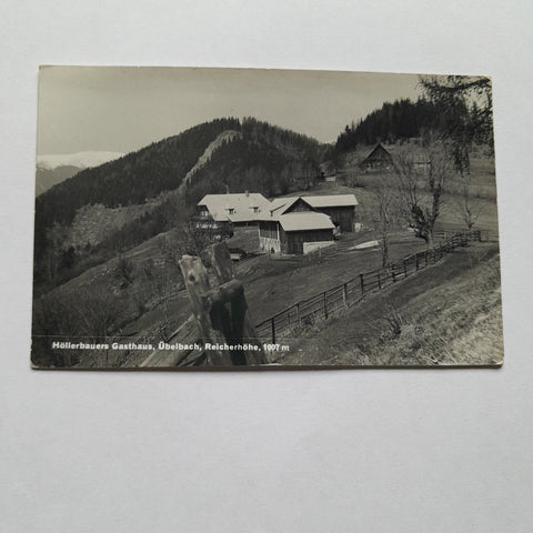 AK Übelbach. Höllerbauers Gasthaus Reicherhöhe.