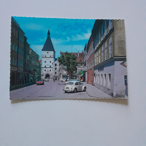 AK Braunau am Inn. Salzburger Vorstadt.