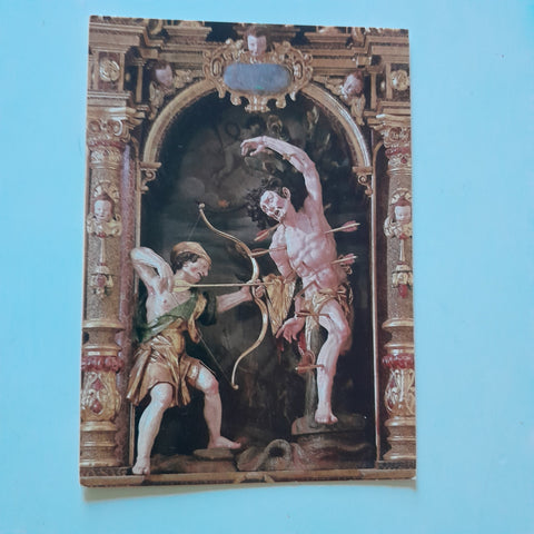 AK Zürnaltar Hl. Sebastian, St. Georgen a.d. Mattig Pfarre Burgkirchen.